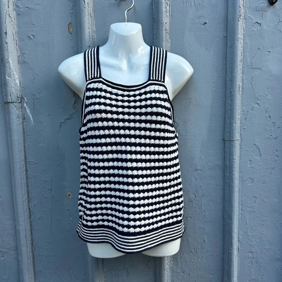 Gap Crochet Sweater Vest Tank Top, Medium - Picture 3 of 12